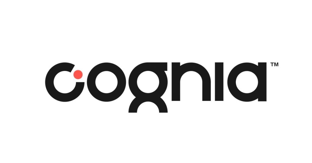 Cognia logo with a red dot.
